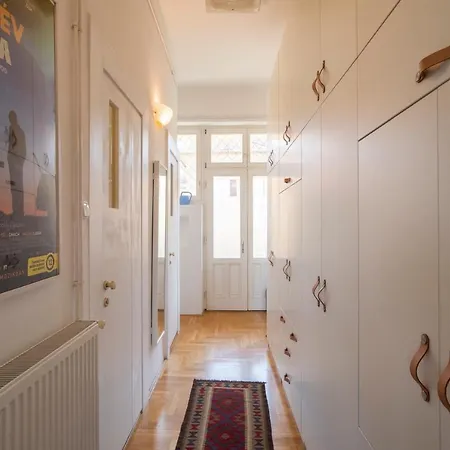 Bright Top Floor Near Downtown Budapešť